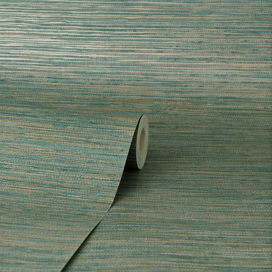 Fusion Teal Plain Wallpaper - York Wallcoverings - M1768 - York Wallcoverings Wallpaper