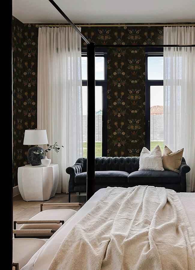 Melograno Cinder Peel & Stick Wallpaper - York Wallcoverings - CJS6319 - York Wallcoverings Wallpaper