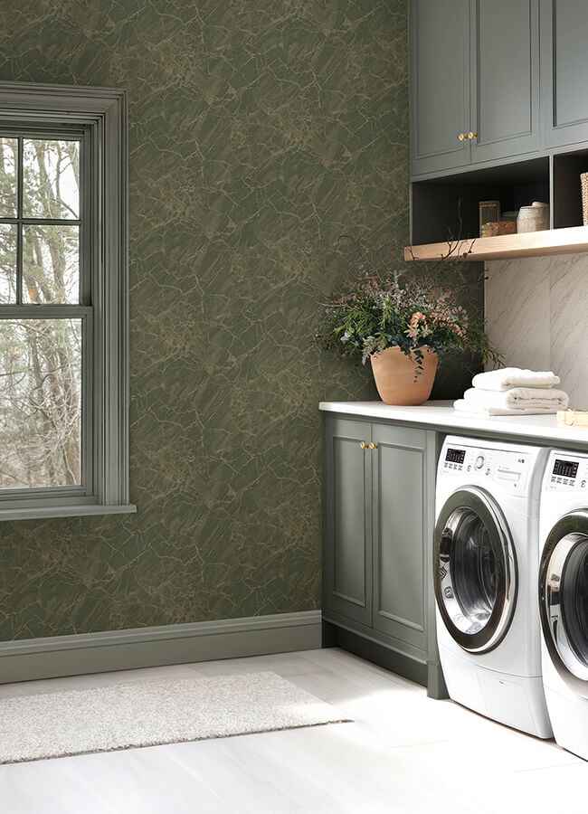 Jade Jasper Peel & Stick Wallpaper - York Wallcoverings - CJS6326 - York Wallcoverings Wallpaper