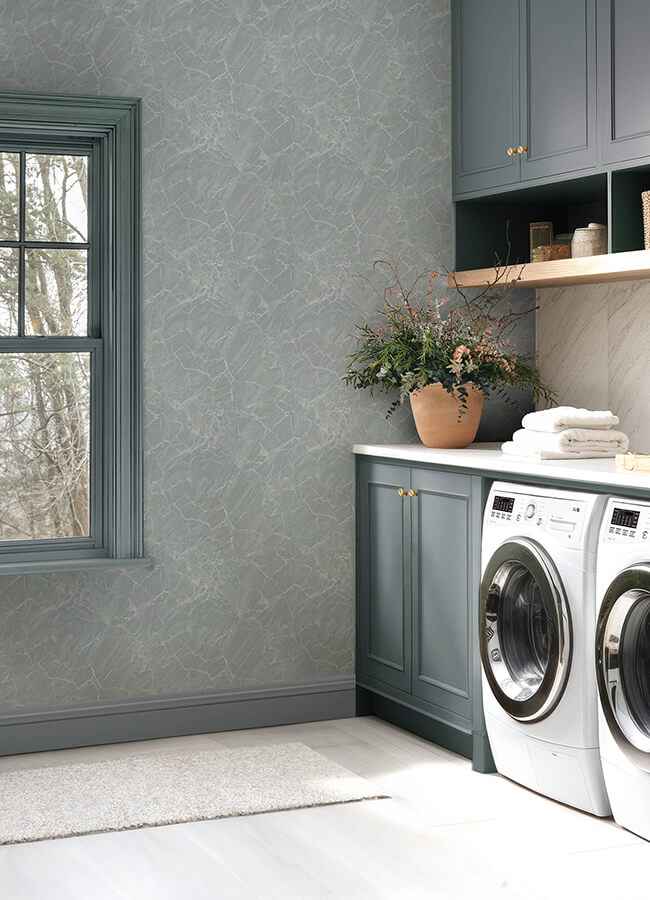 Jade Moonstone Peel & Stick Wallpaper - York Wallcoverings - CJS6327 - York Wallcoverings Wallpaper