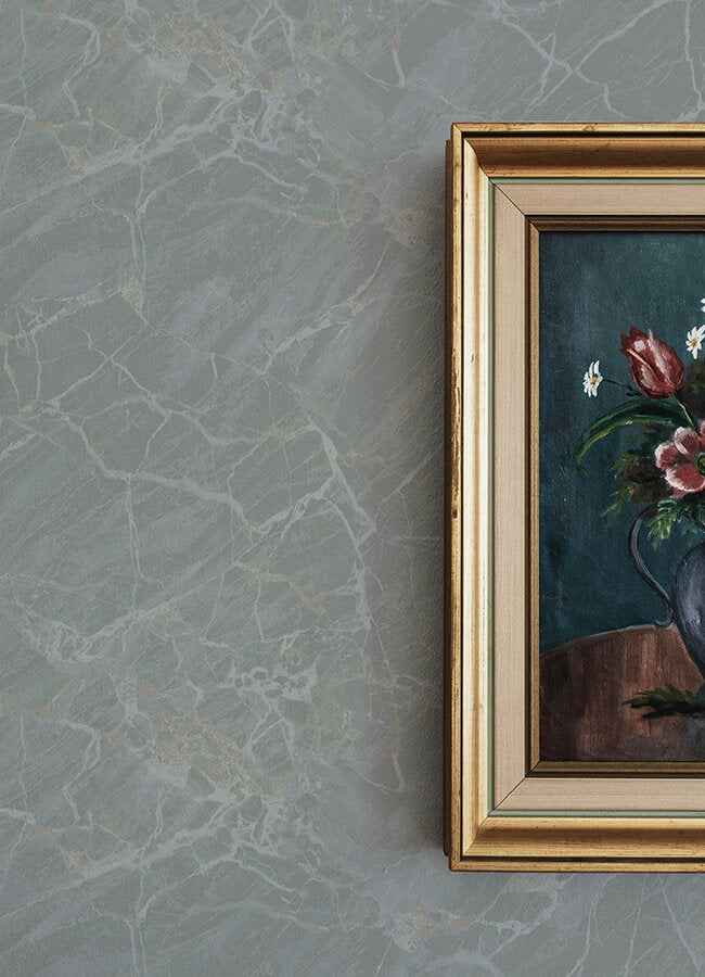 Jade Moonstone Peel & Stick Wallpaper - York Wallcoverings - CJS6327 - York Wallcoverings Wallpaper