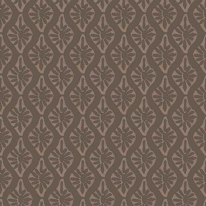 Nova Carob Brown Peel & Stick Wallpaper - York Wallcoverings - CJS6328 - York Wallcoverings Wallpaper