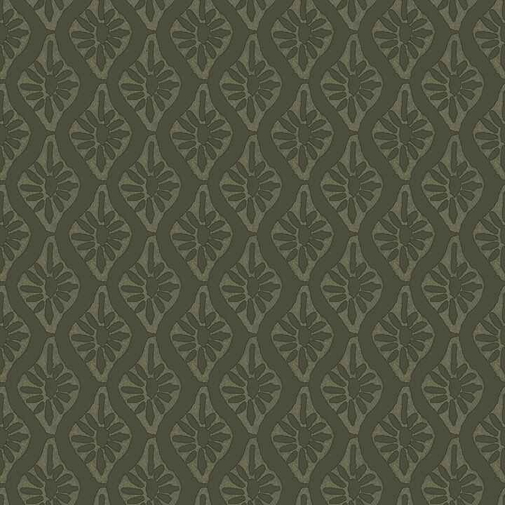 Nova Evergreen Peel & Stick Wallpaper - York Wallcoverings - CJS6329