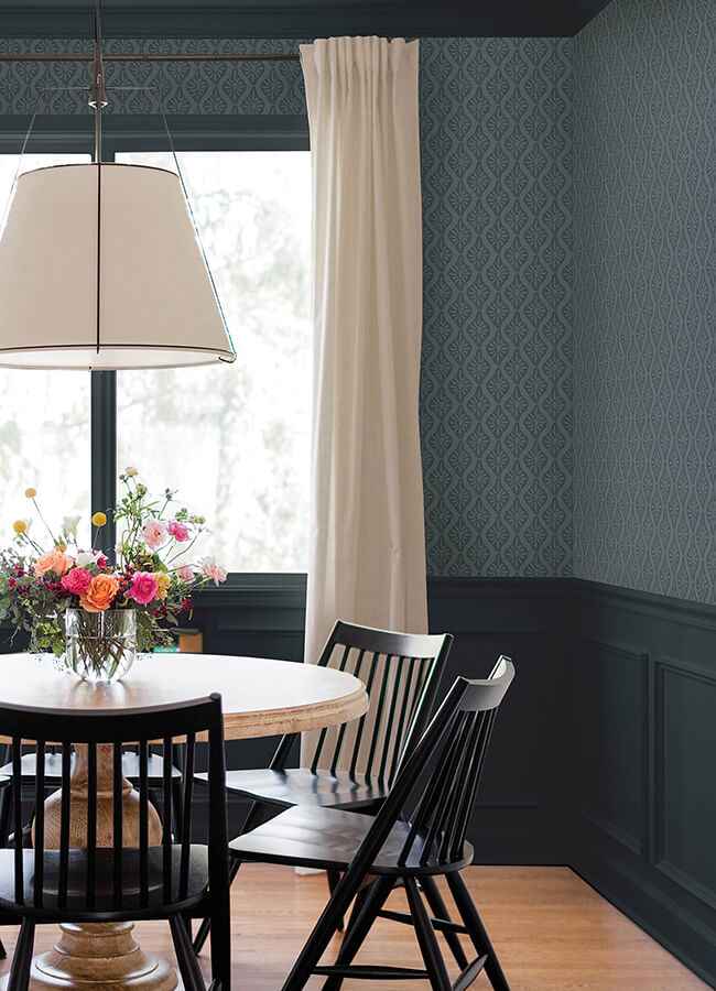 Nova Blue Smoke Peel & Stick Wallpaper - York Wallcoverings - CJS6330 - York Wallcoverings Wallpaper