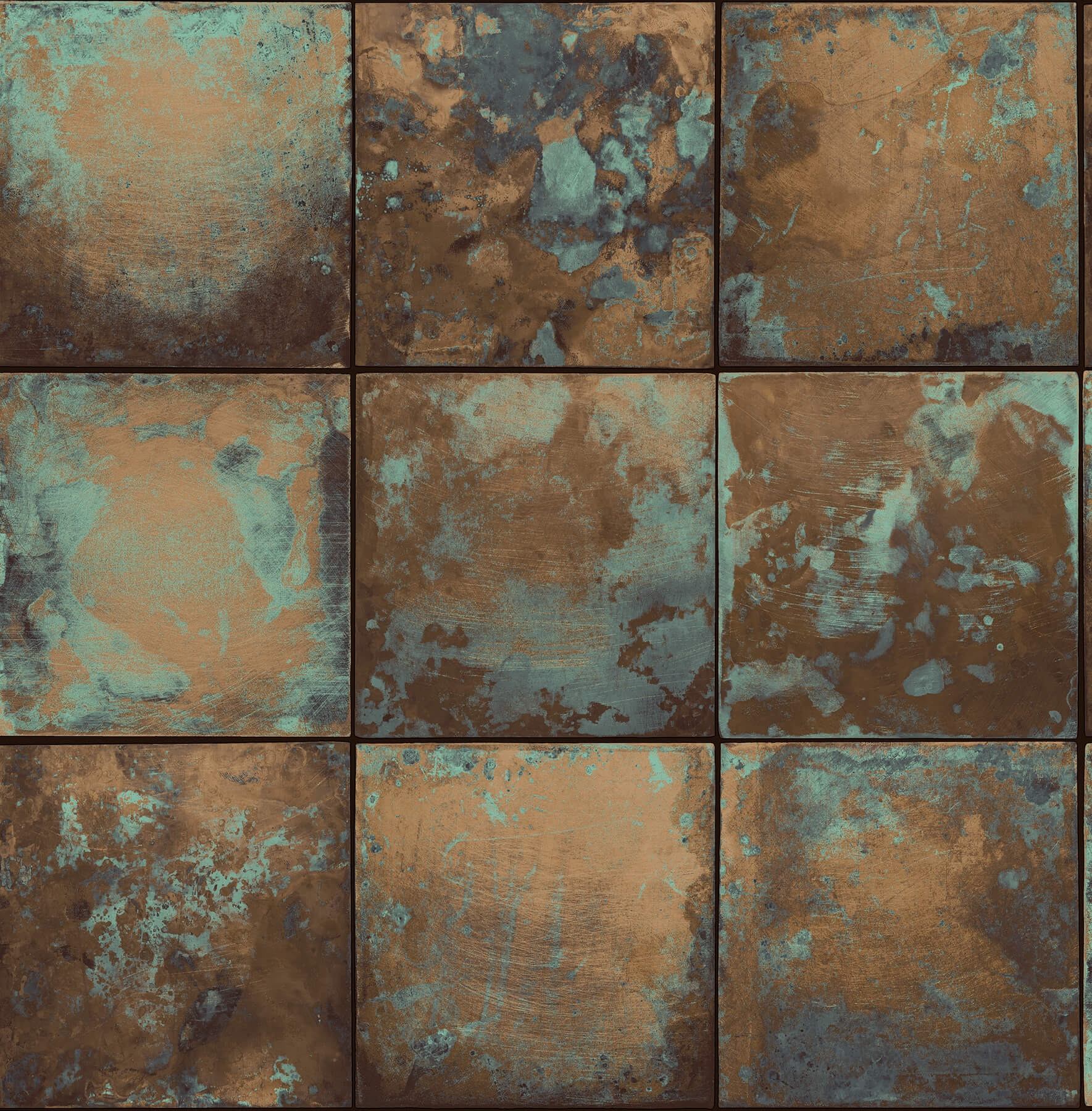 copper-metal-sheet-peel-and-stick-wallpaper-york-wallcoverings-nus4907 - York Wallcoverings Wallpaper