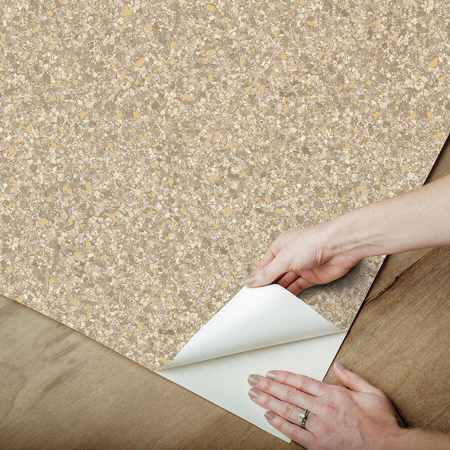 monumental-beige-peel-and-stick-wallpaper-york-wallcoverings-nhs6170 - York Wallcoverings Wallpaper