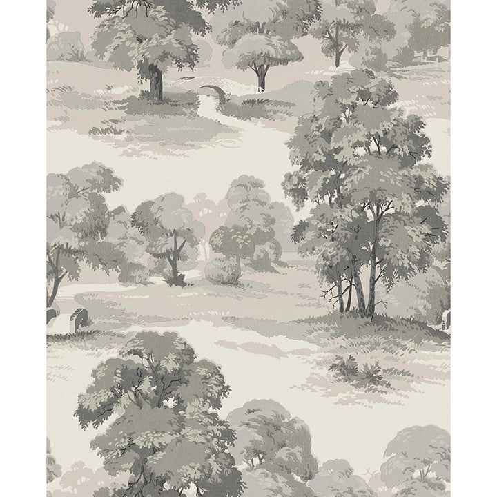 Sherwood Grey Glade Wallpaper - York Wallcoverings - 4164-M1831 - York Wallcoverings Wallpaper