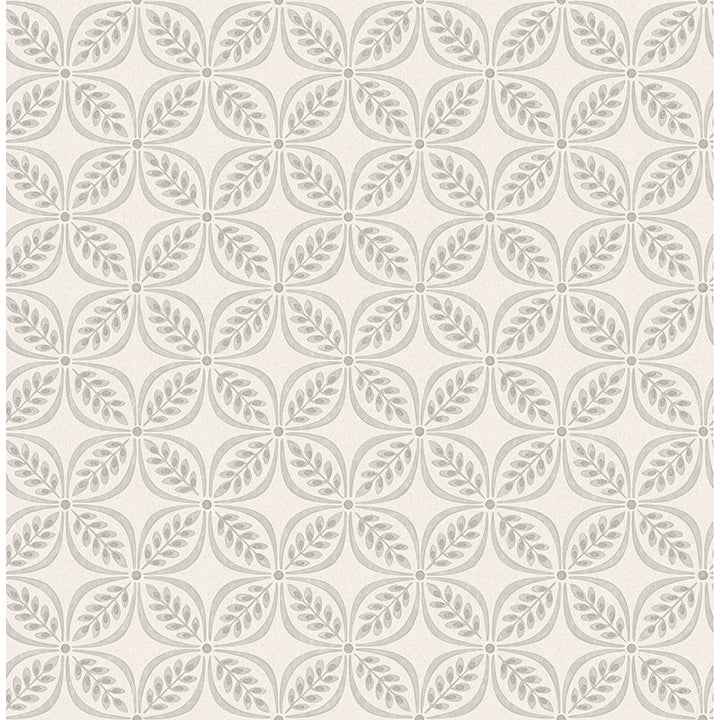Morgrove Grey Trellis Wallpaper - York Wallcoverings - 4164-M1833
