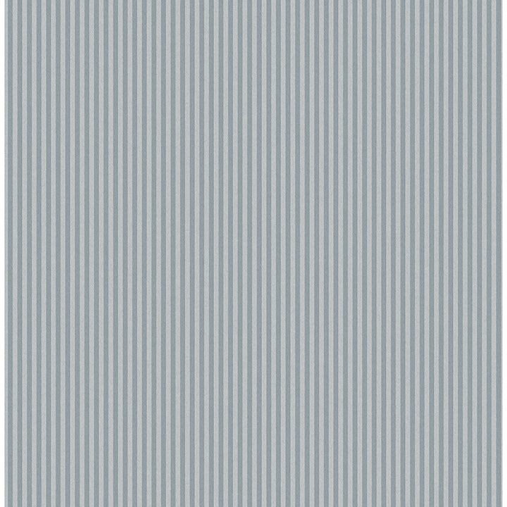Picture of Ticking Blue Stripe Wallpaper
