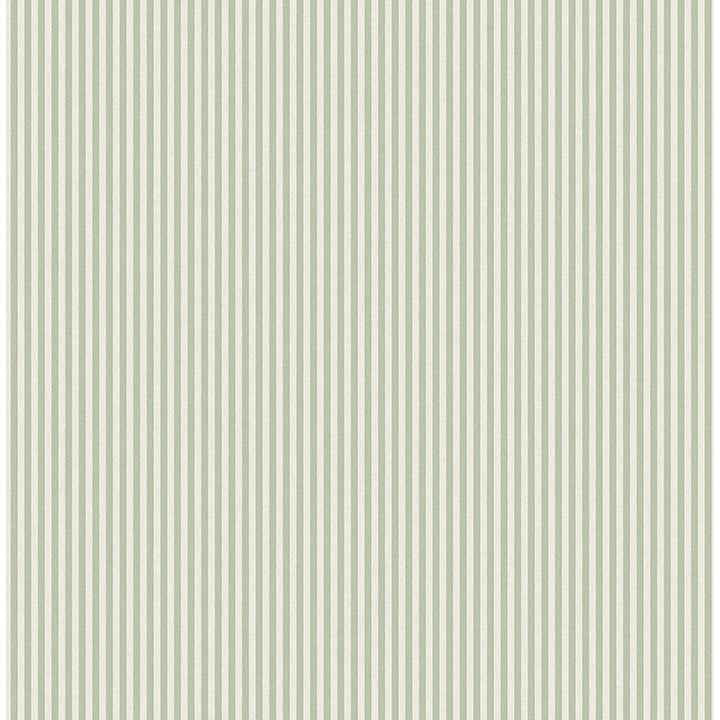 Ticking Light Green Stripe Wallpaper - York Wallcoverings - 4164-M1846 - York Wallcoverings Wallpaper