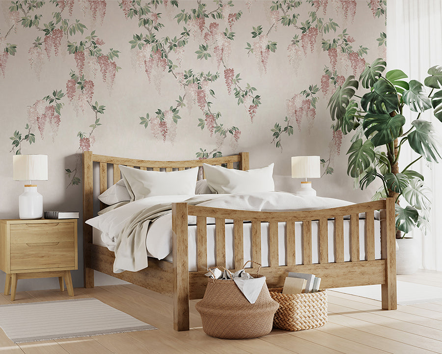 wisteria-blush-wall-mural-york-wallcoverings-4164-50939 - York Wallpaper Wallpaper