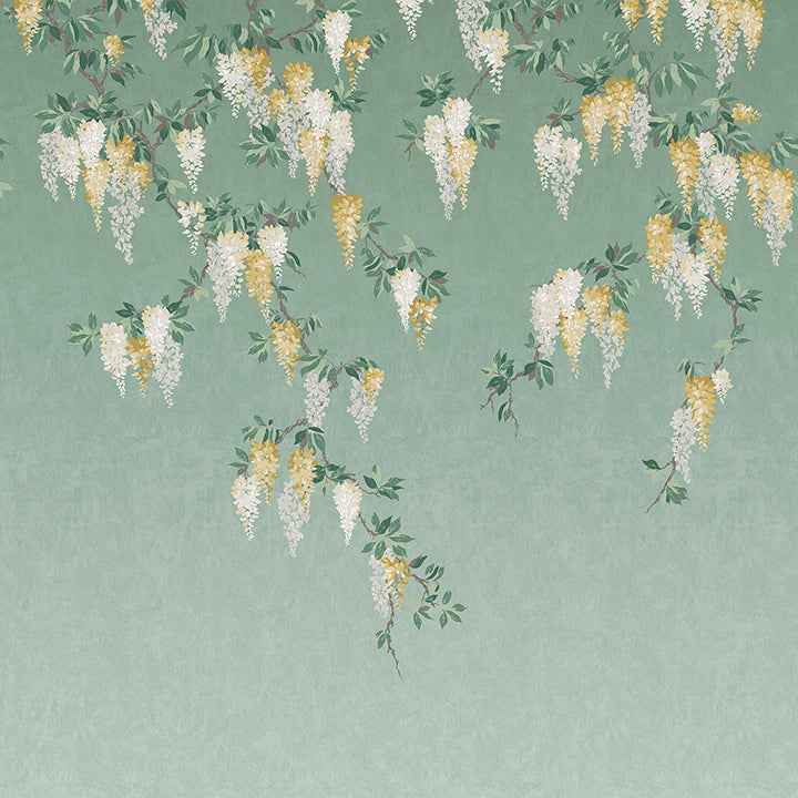 Wisteria Green Wall Mural - York Wallcoverings - 4164-50940 - York Wallcoverings Wallpaper