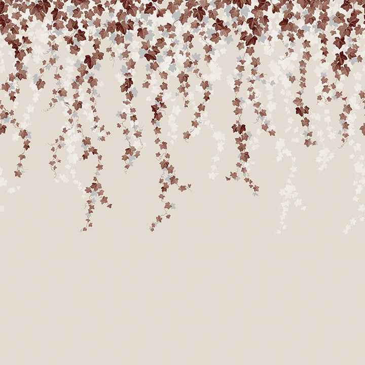 Trailing Ivy Brown Wall Mural - York Wallcoverings - 4164-50941 - York Wallcoverings Wallpaper
