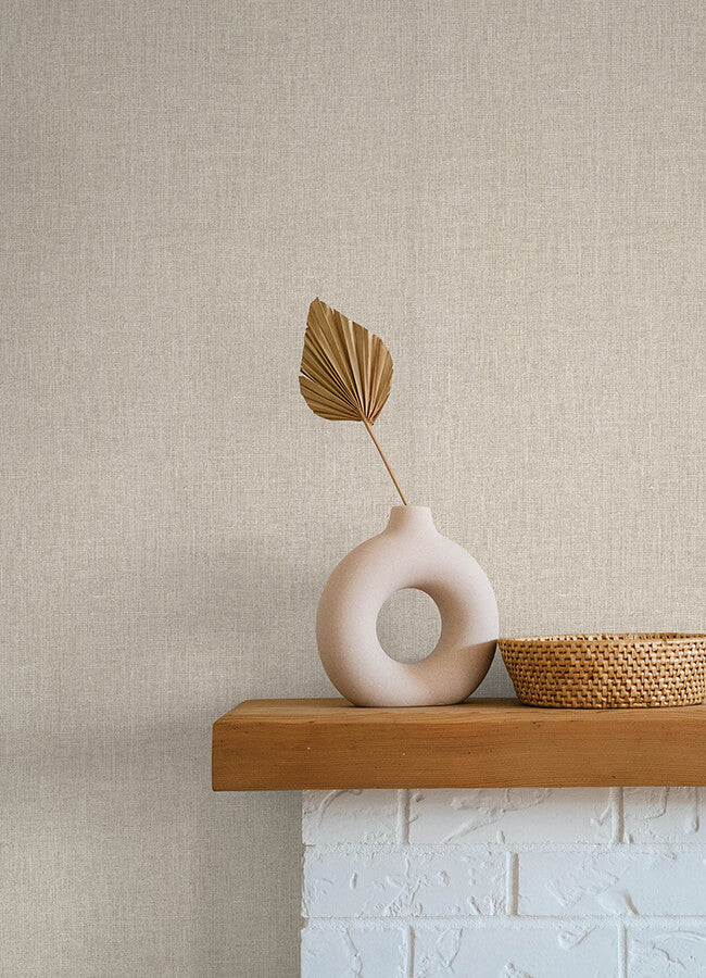 cromie-beige-texture-wallpaper-york-wallcoverings-4135-6902 - York Wallcoverings Wallpaper