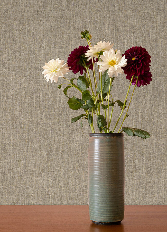 cromie-taupe-texture-wallpaper-york-wallcoverings-4135-6910 - York Wallcoverings Wallpaper