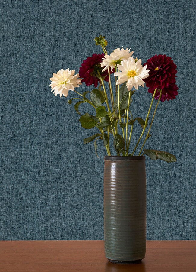 cromie-navy-texture-wallpaper-york-wallcoverings-4135-6921 - York Wallcoverings Wallpaper