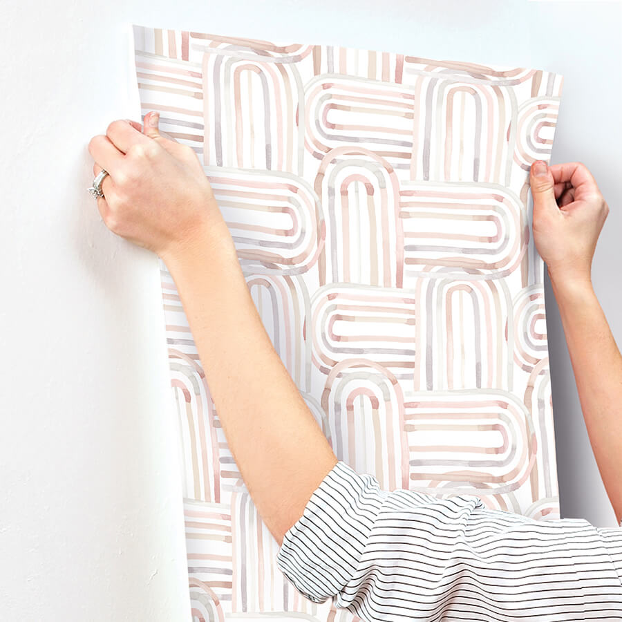 lolly-blush-arches-wallpaper-york-wallcoverings-4135-27271 - York Wallcoverings Wallpaper