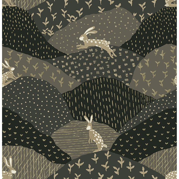 peter-black-rabbit-fields-wallpaper-york-wallcoverings-4135-27301 - York Wallcoverings Wallpaper