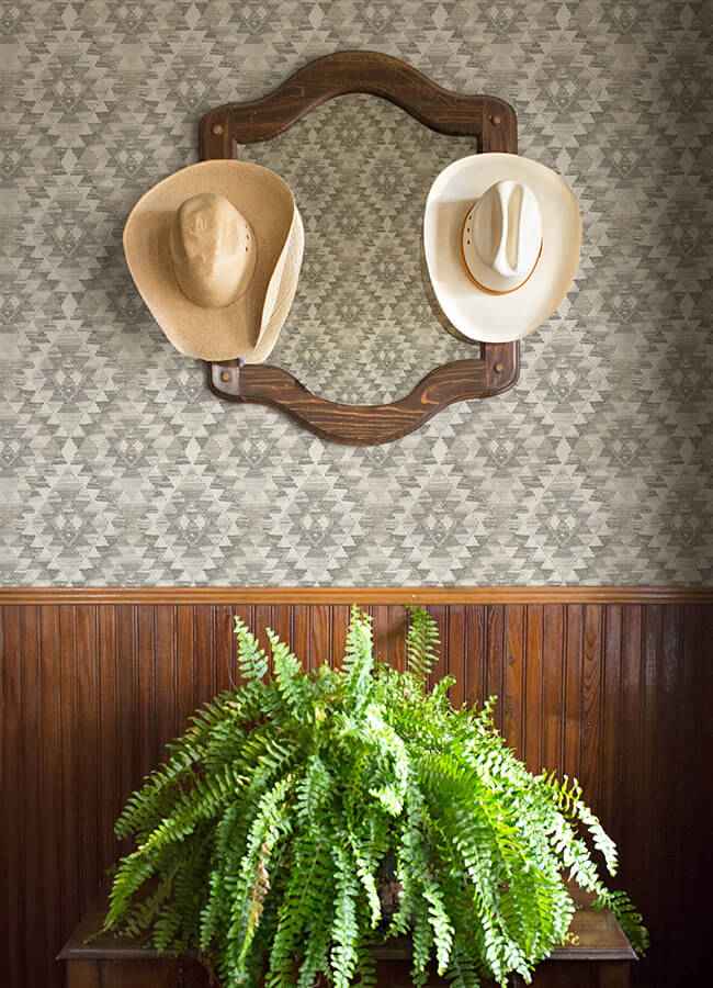 Montana Charcoal Wallpaper - York Wallcoverings - 4142-72604 - York Wallcoverings Wallpaper