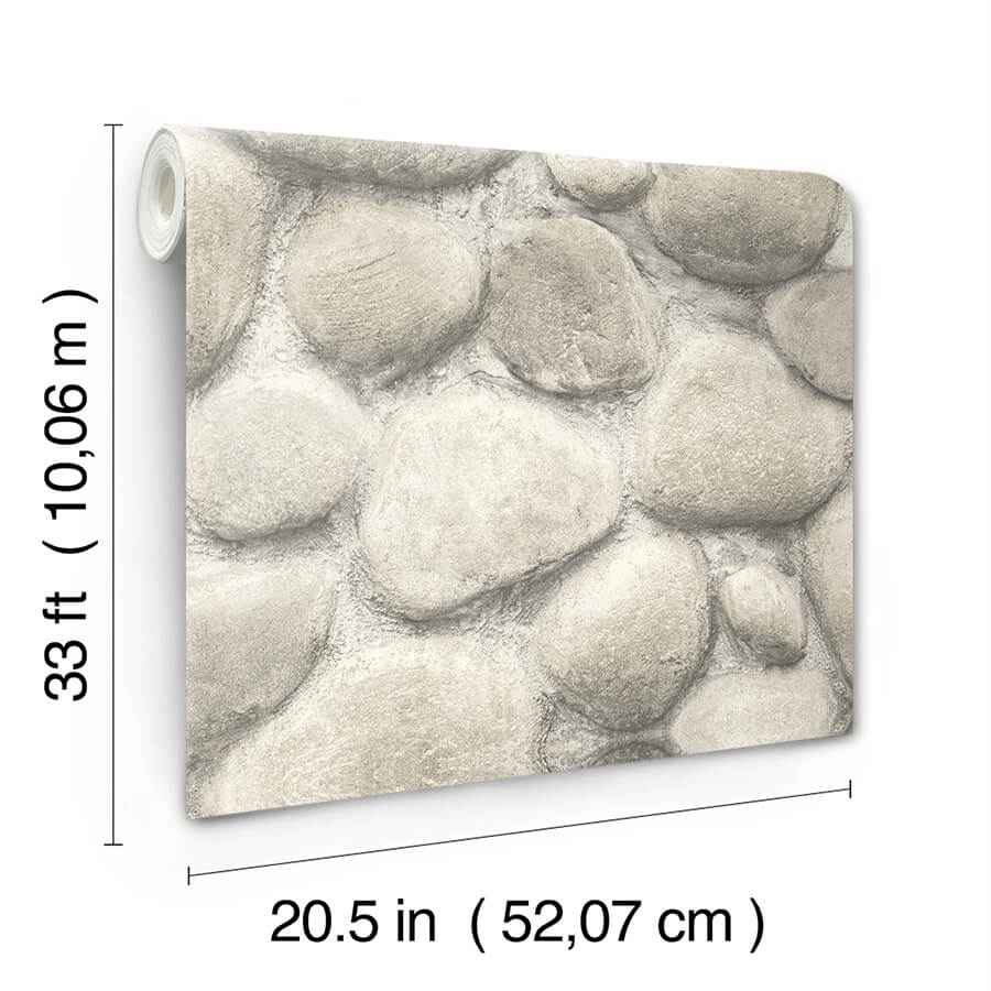 Root Rock Brown Wallpaper - York Wallcoverings - 4142-72610 - York Wallcoverings Wallpaper