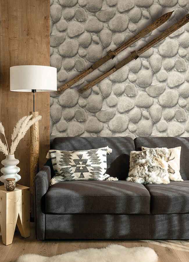 Root Rock Brown Wallpaper - York Wallcoverings - 4142-72610 - York Wallcoverings Wallpaper