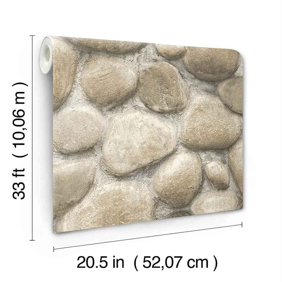 Root Rock Grey Wallpaper - York Wallcoverings - 4142-72611 - York Wallcoverings Wallpaper