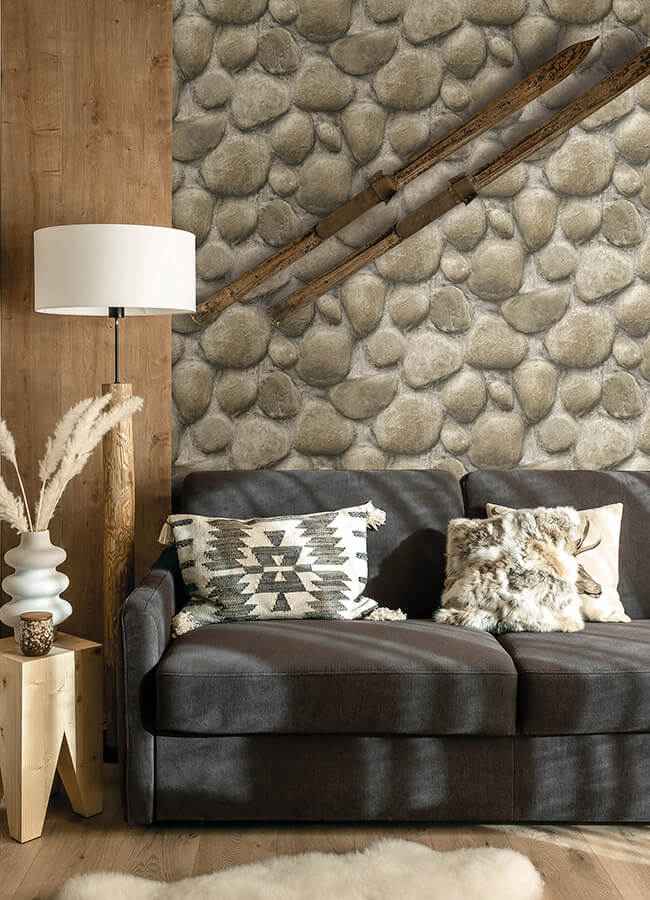 Root Rock Beige Wallpaper - York Wallcoverings - 4142-72612 - York Wallcoverings Wallpaper