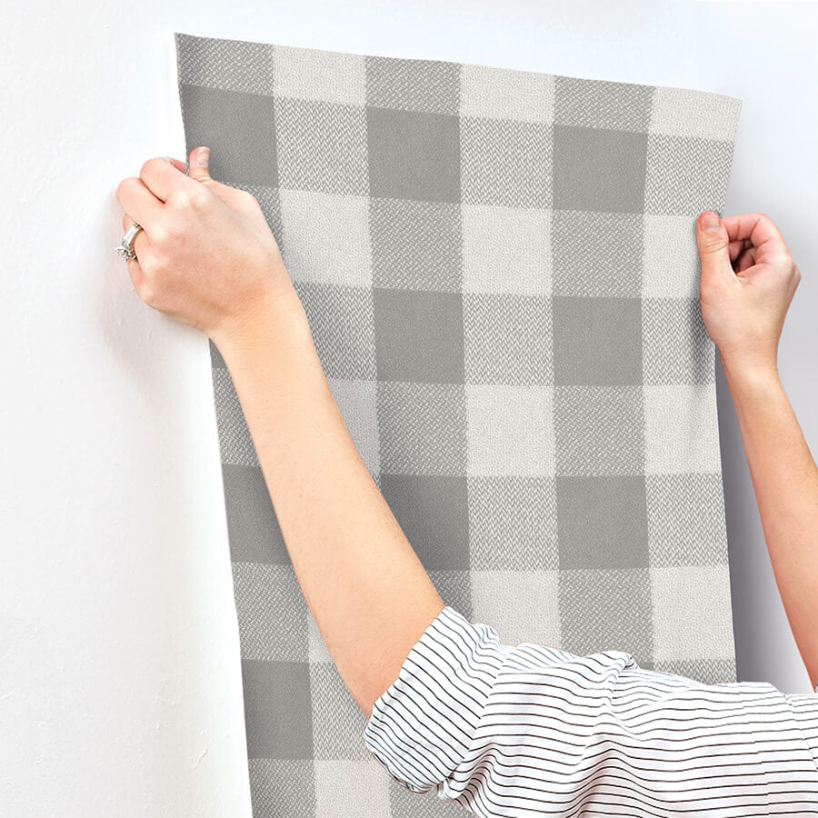 lumberjack-grey-wallpaper-york-wallcoverings-4142-72623 - York Wallcoverings Wallpaper