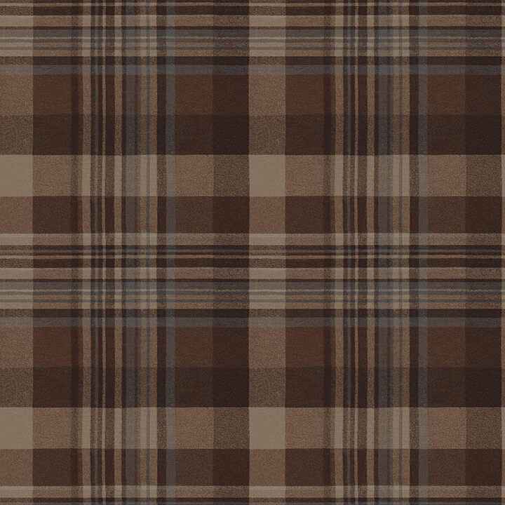 Dutton Plaid Rust Wallpaper - York Wallcoverings - 4142-72636 - York Wallcoverings Wallpaper