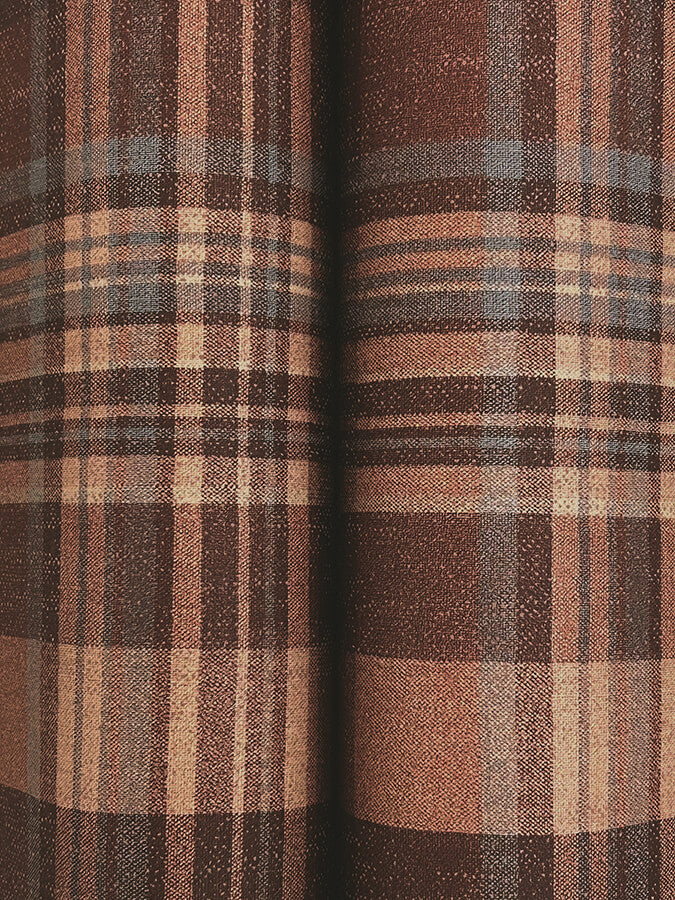 dutton-plaid-rust-wallpaper-york-wallcoverings-4142-72636 - York Wallcoverings Wallpaper