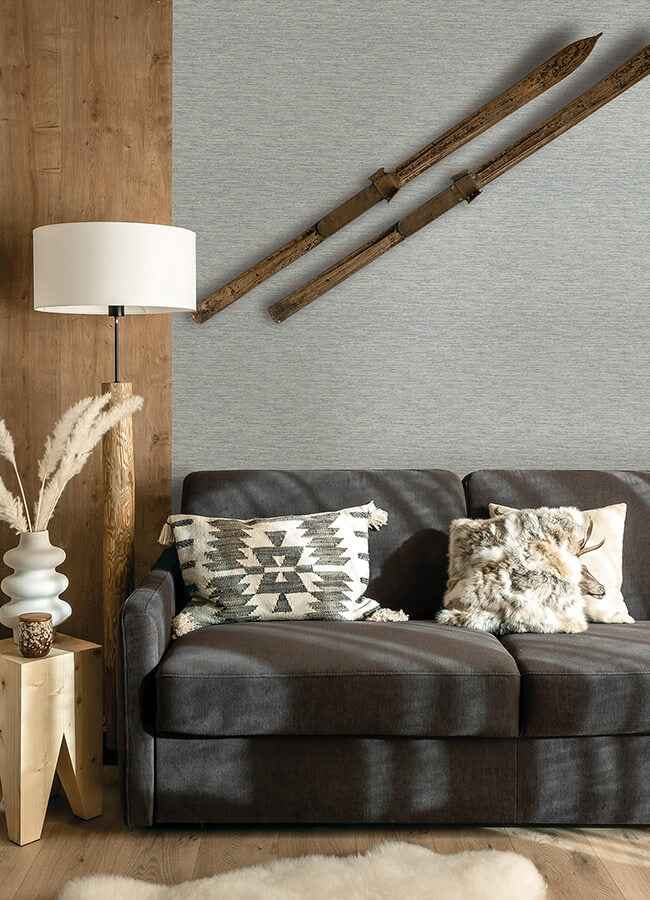 Wool Texture Light Blue Wallpaper - York Wallcoverings - 4142-72645 - York Wallcoverings Wallpaper