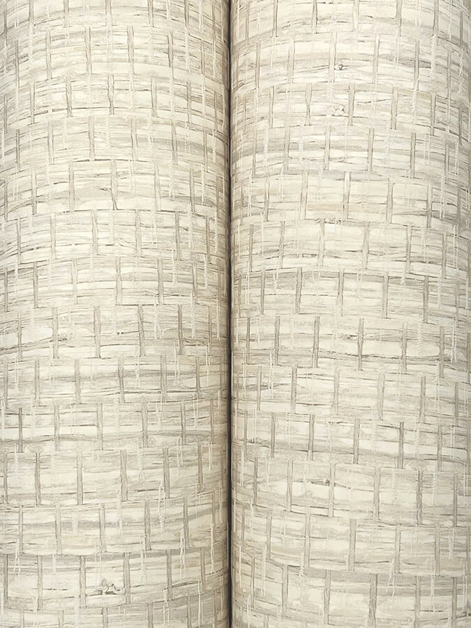 plaited-grass-light-grey-wallpaper-york-wallcoverings-4142-72655 - York Wallcoverings Wallpaper