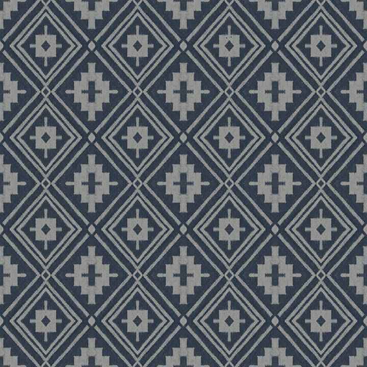 Camp Blanket Dark Blue Wallpaper - York Wallcoverings - 4142-72657