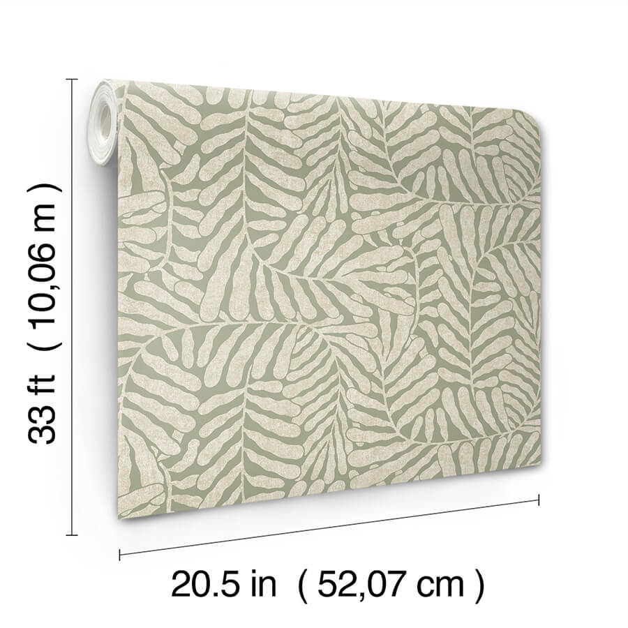 gabriel-moss-fern-wallpaper-york-wallcoverings-4155-27311 - York Wallpaper Wallpaper