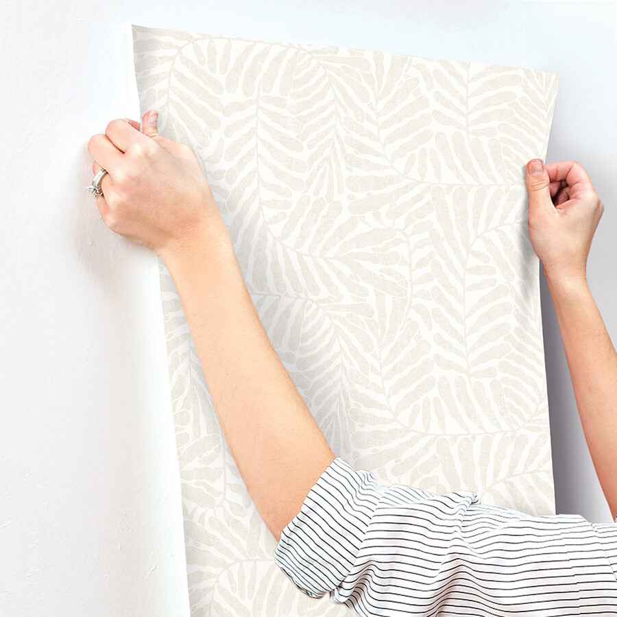 Gabriel Pearl Fern Wallpaper - York Wallcoverings - 4155-27314 - York Wallcoverings Wallpaper