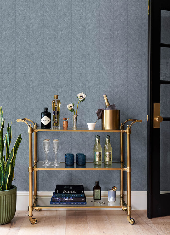 kallam-light-blue-chevron-wallpaper-york-wallcoverings-4155-27319 - York Wallcoverings Wallpaper