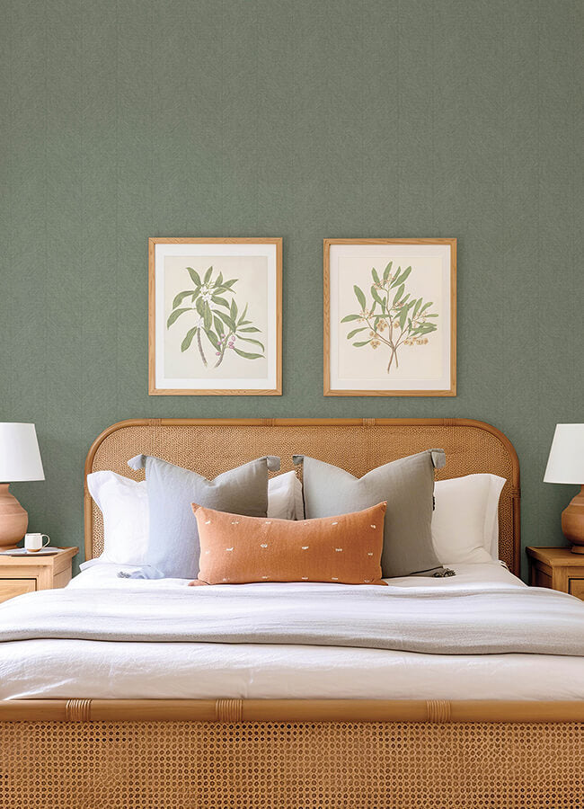 kallam-sage-chevron-wallpaper-york-wallcoverings-4155-27324 - York Wallcoverings Wallpaper