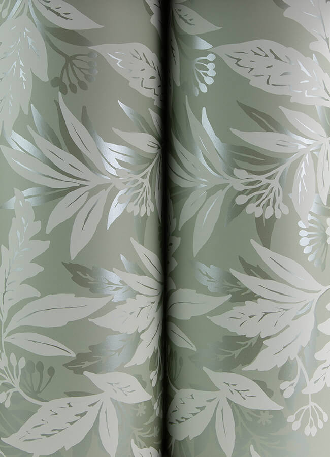 anita-sage-woodland-floral-wallpaper-york-wallcoverings-4155-27326 - York Wallcoverings Papel pintado