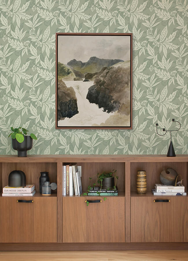 anita-sage-woodland-floral-wallpaper-york-wallcoverings-4155-27326 - York Wallcoverings Papel pintado