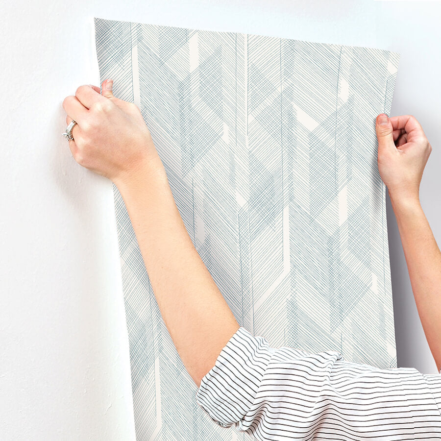 bryant-blue-crosshatch-wallpaper-york-wallcoverings-4155-27337 - York Wallcoverings Wallpaper