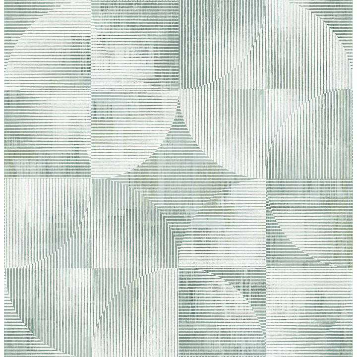 woodbine-sage-abstract-geometric-wallpaper-york-wallcoverings-4155-27340 - York Wallcoverings Papel pintado