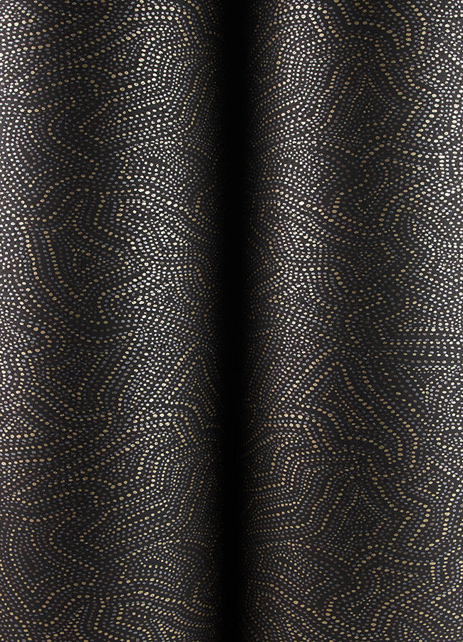hollenback-black-dotted-abstract-wallpaper-york-wallcoverings-4155-27346 - York Wallcoverings Wallpaper
