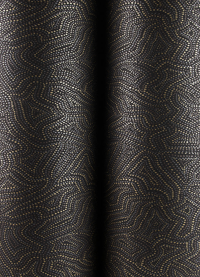 hollenback-black-dotted-abstract-wallpaper-york-wallcoverings-4155-27346 - York Wallpaper Wallpaper