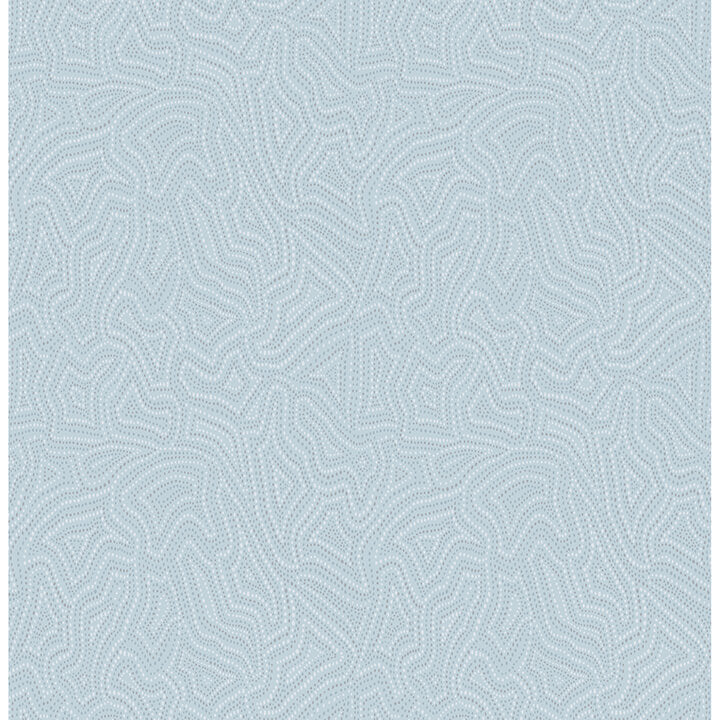 hollenback-light-blue-dotted-abstract-wallpaper-york-wallcoverings-4155-27348 - York Wallcoverings Wallpaper