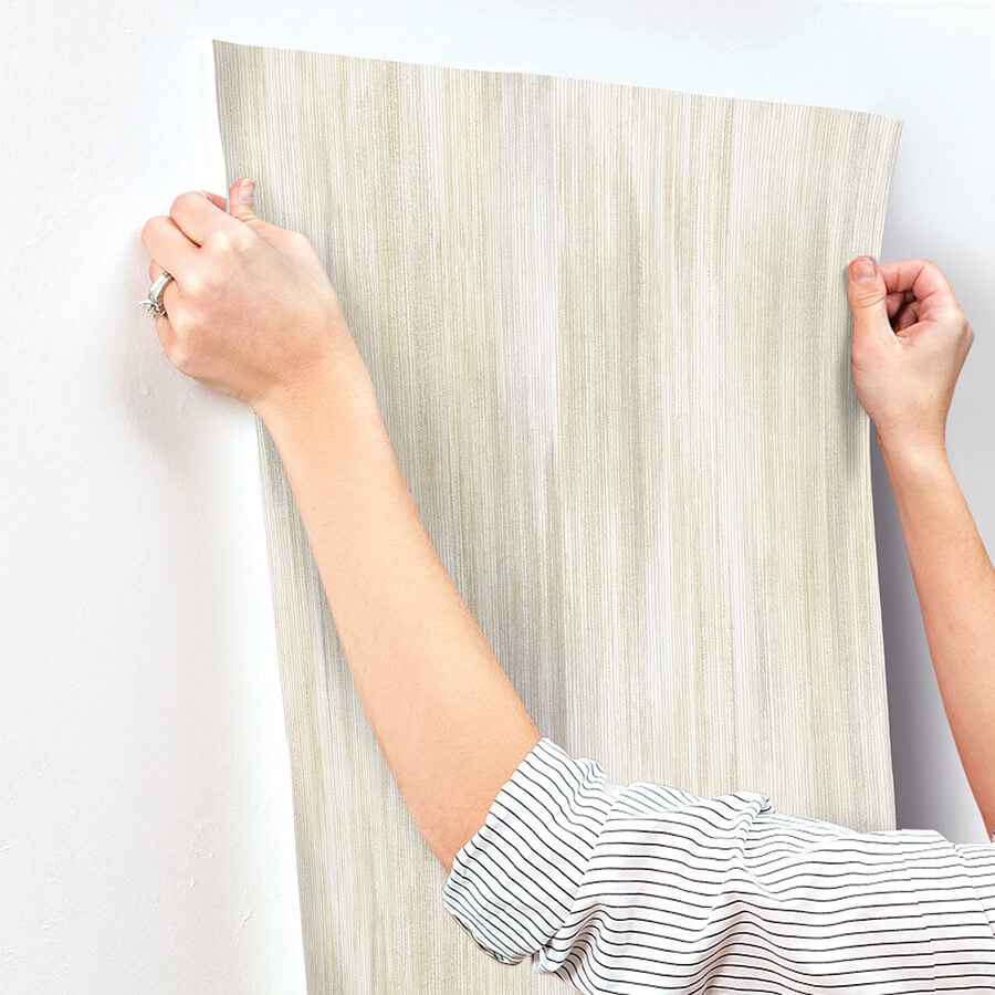 Elysian Wheat Ikat Wallpaper - York Wallcoverings - 4155-27349 - York Wallcoverings Wallpaper