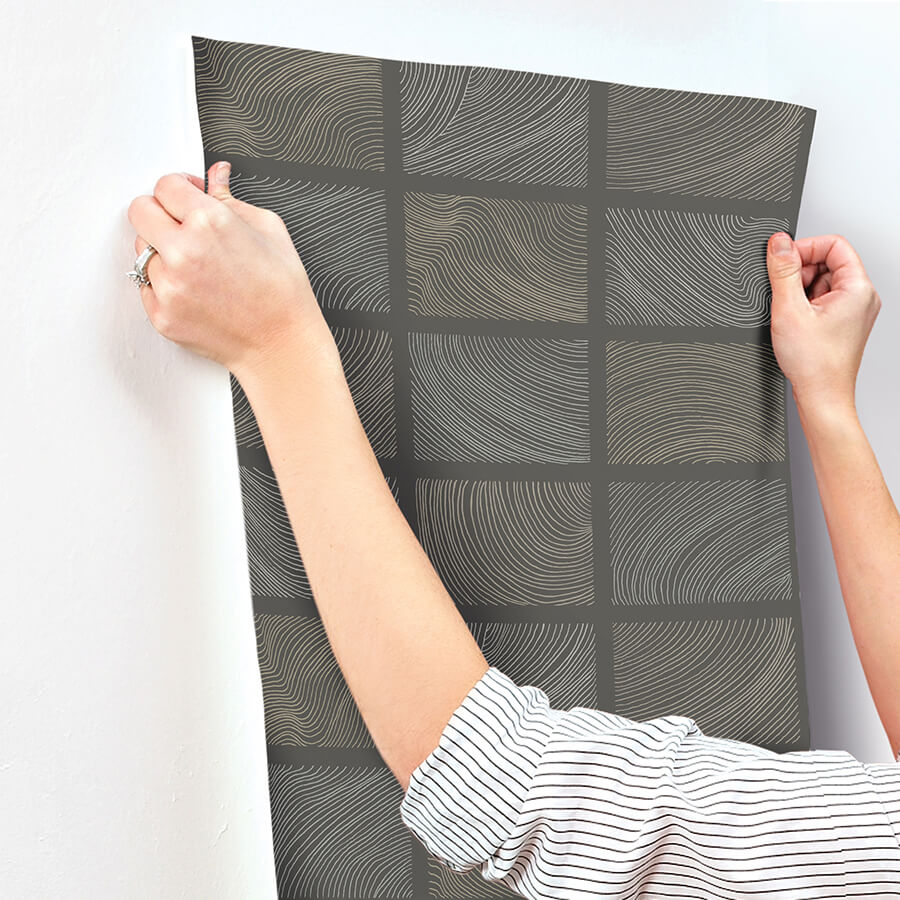 bronson-slate-topography-wallpaper-york-wallcoverings-4155-72801 - York Wallcoverings Wallpaper
