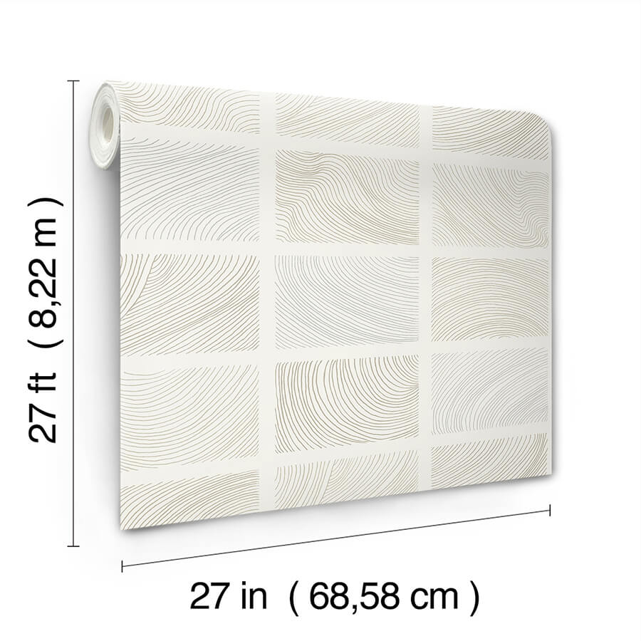 bronson-ivory-topography-wallpaper-york-wallcoverings-4155-72803 - York Wallcoverings Wallpaper