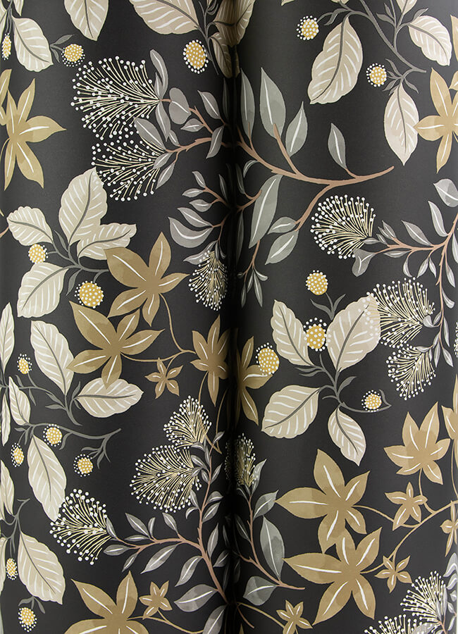 mildred-black-botanical-trail-wallpaper-york-wallcoverings-4155-72817 - York Wallcoverings Papel pintado