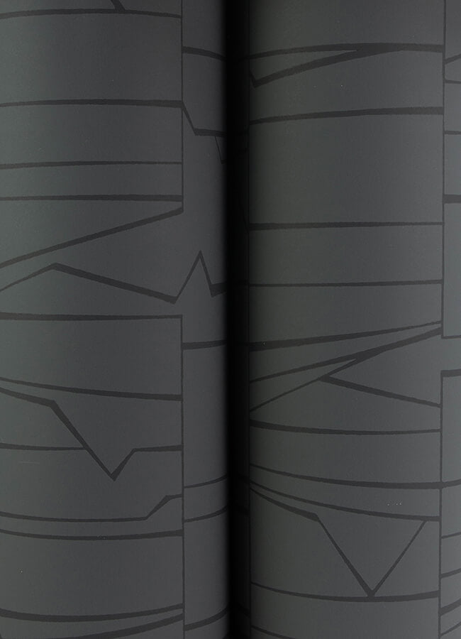 huntington-charcoal-geometric-stripe-wallpaper-york-wallcoverings-4155-72820 - York Wallcoverings Wallpaper