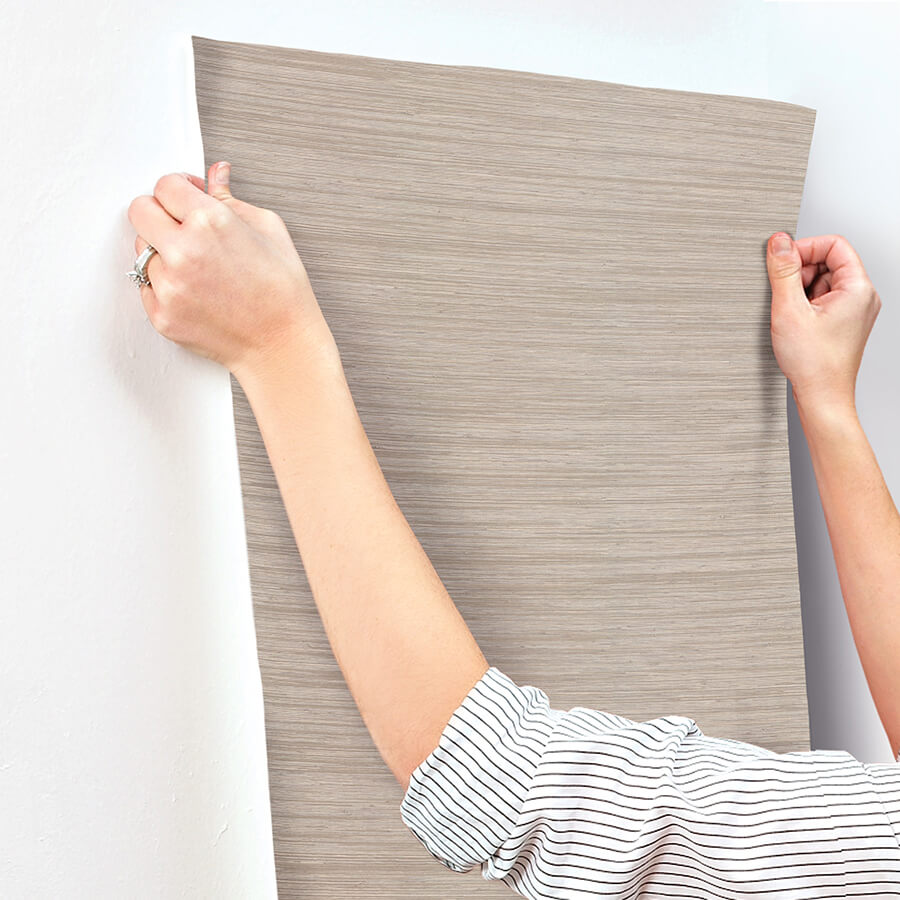 reynier-pewter-hemp-wallpaper-york-wallcoverings-4155-72824 - York Wallcoverings Papel pintado